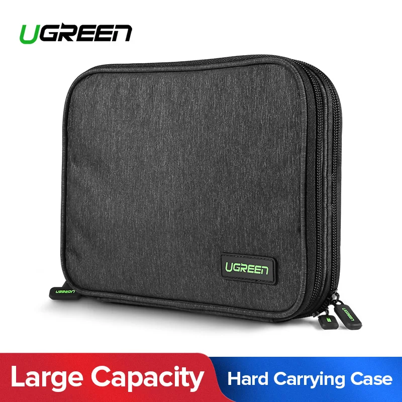 Цена Ugreen большой Ёмкость Внешние запоминающие устройства для Запасные Аккумуляторы для телефонов Зарядное устройство HDD SSD iPad мини Nintend консоли ...