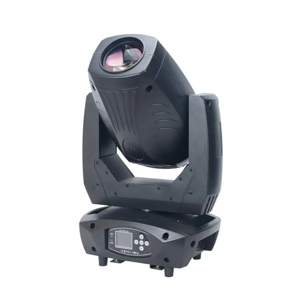 

Stage Light Moving Head Light with 200W Beam Spot Wash 3 in 1 LED Light by DMX/Master-slav/Auto/Sound Control for DJ Party