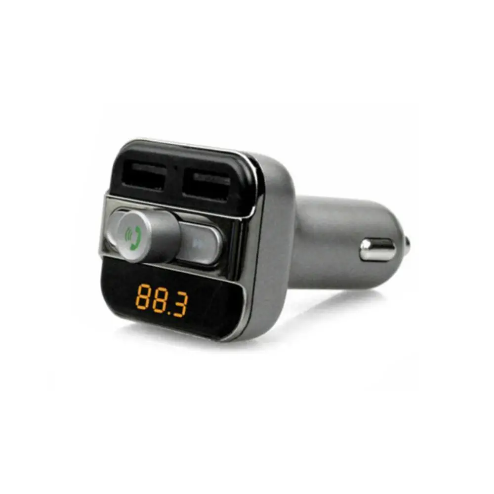 

Bluetooth FM Transmitter Radio Adapter Modulator Car Kit USB Ports Charger Audio MP3 Player Transmitter Handsfree