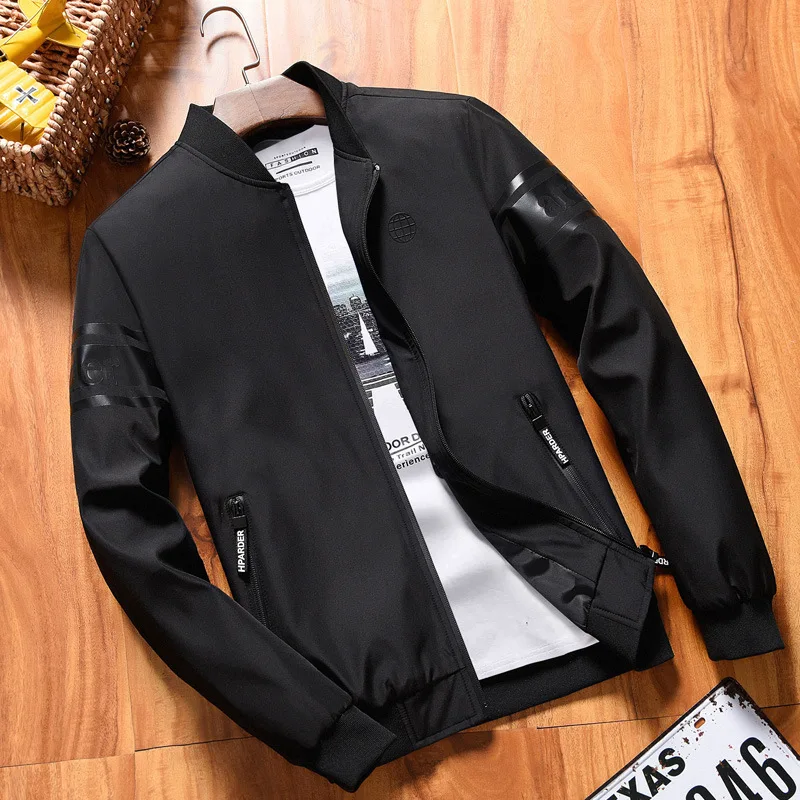 

2019 New Style Men Jacket Casual Solid Color Korean-style Slim Fit Fashion Men's Lightweight Jackets MEN'S Coat Trend No Use