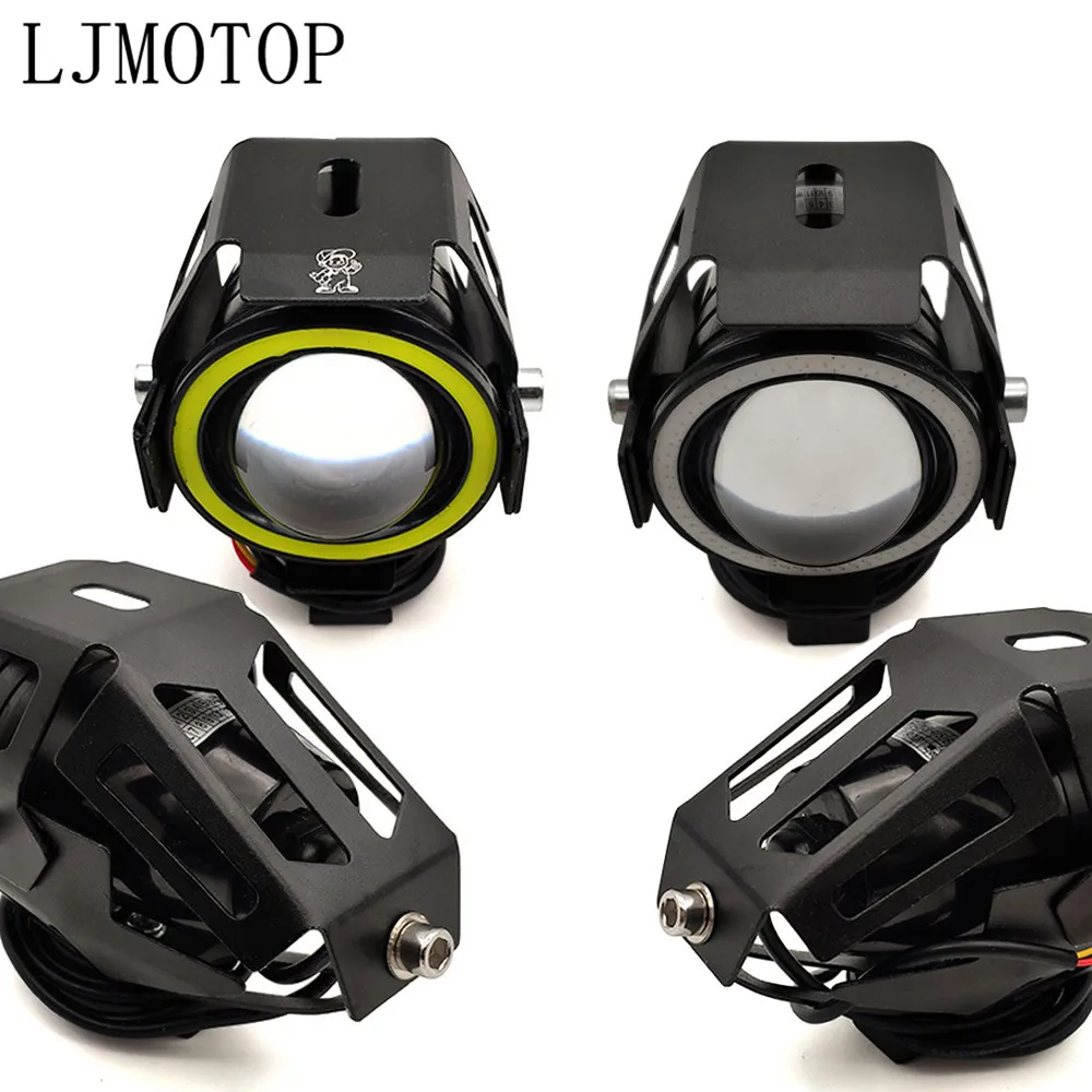 

125W Motorcycle Headlight 3000LM Low Beam Flash U7 LED Waterproof For YAMAHA YZF R1 XJR1300 FJR 1300 XTZ700 TENERE XJR1300