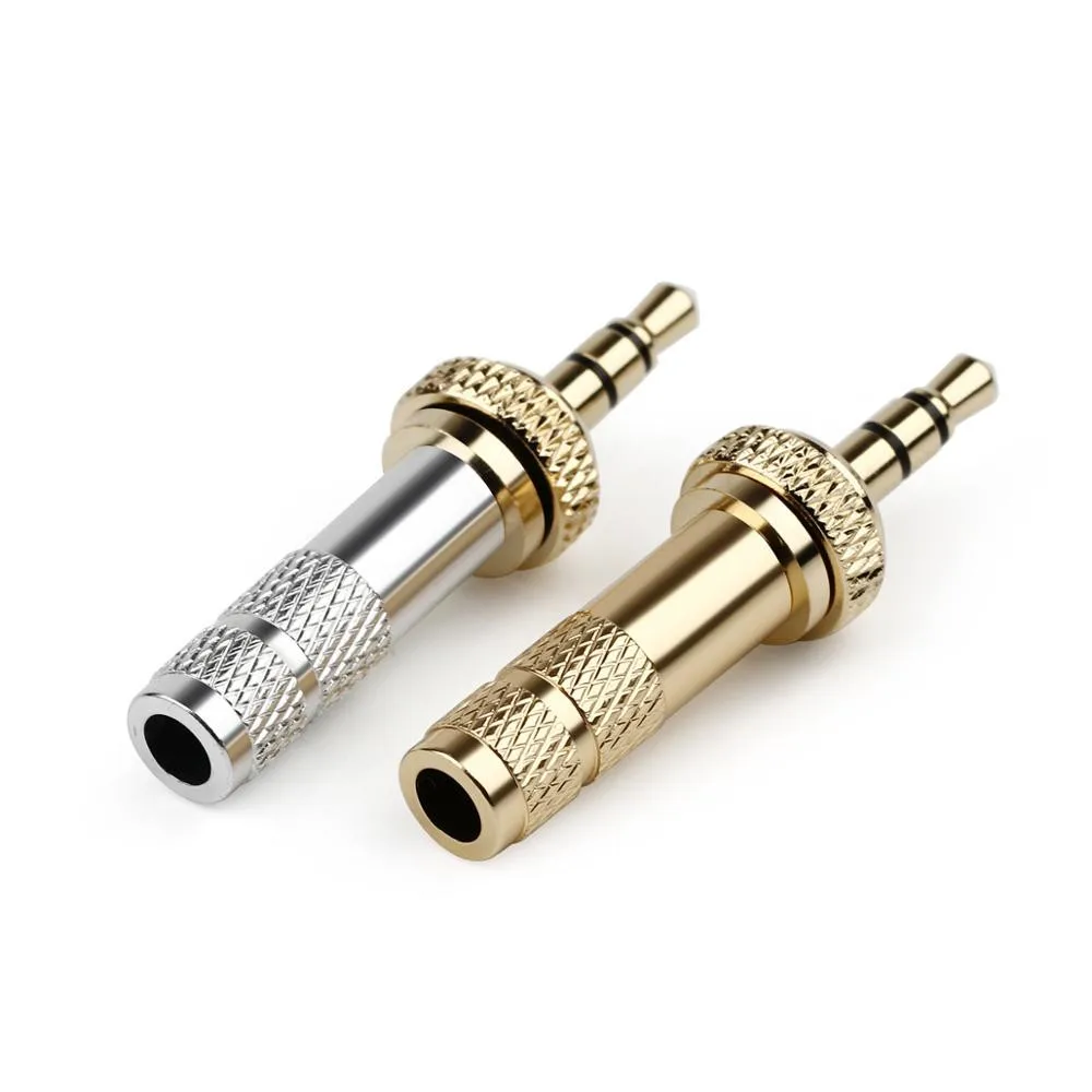 Audio Jack 3 5mm 3 Pole Self Lock Audio Connector For D16 B03 P03 Headphone Bright Reticulated Printed Shell Wire Connector