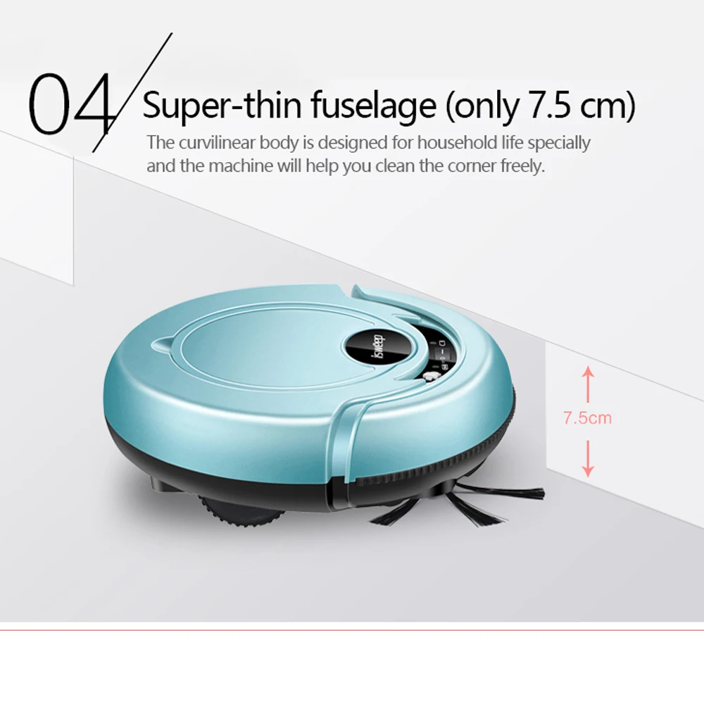 US $50.00 Isweep S320 Robot Vacuum Cleaner For Home 1000PA Dry And Wet Mopping Smart Sweeper