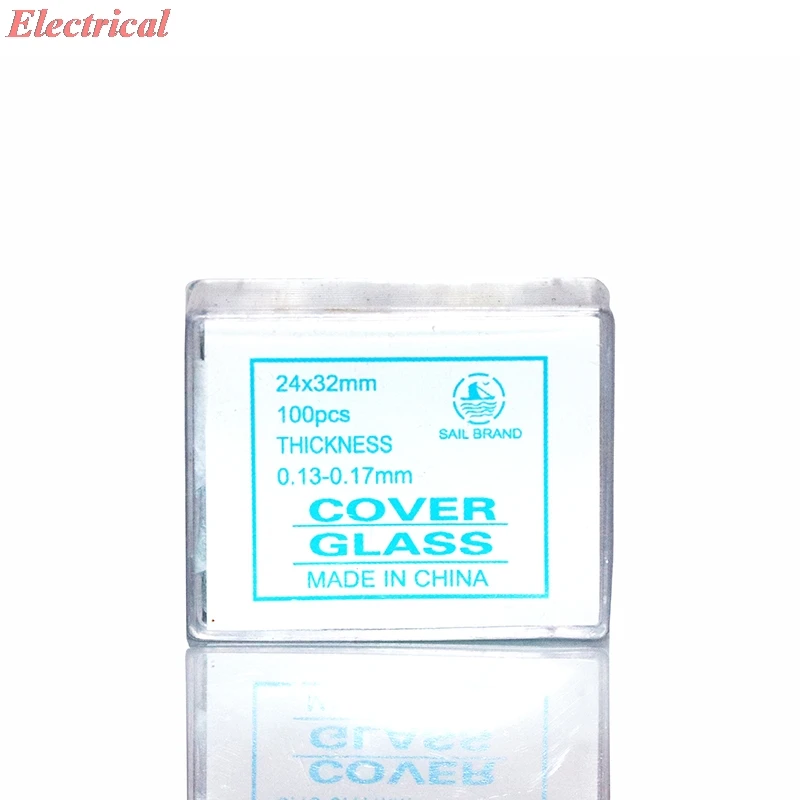 Transparent Slides Coverslips Coverslides Cover Glass 18x18 20x20 22x22 24x24mm 24x32mm 24x50mm 0.13-0.17mm For Microscope microscope glass slides