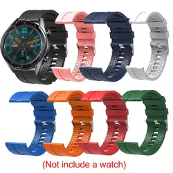 2019 модные спортивные мужские умные часы ремешок 22 мм Универсальный сменный силиконовый ремешок для samsung Браслет смарт часы