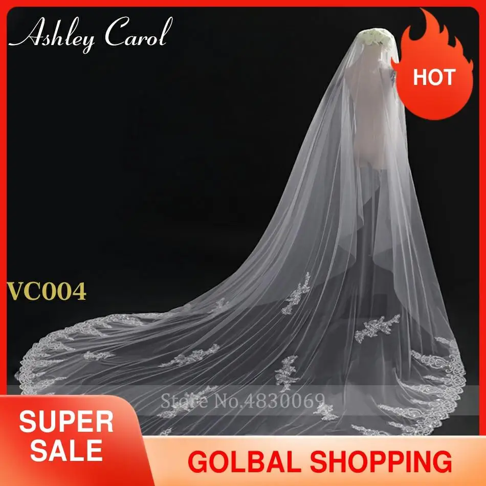 Эшли Карол Индивидуальные Свадебные вуали на заказ длина | Свадьбы и торжества