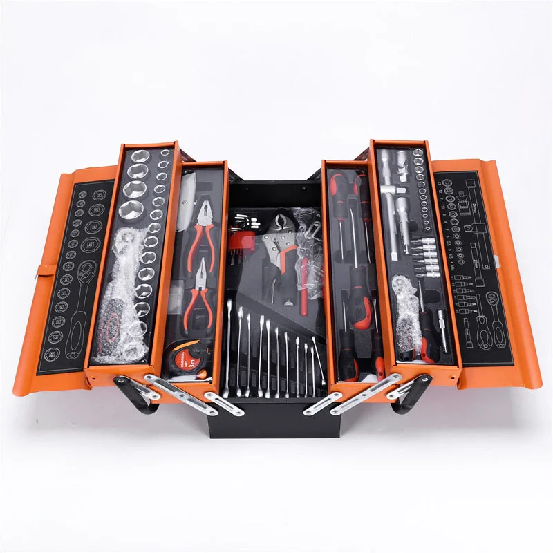 85-piece combination toolbox machine repair hardware combination manual repair kit car repair tool set