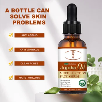 

Jojoba Essential Oil Fades Blackheads Clean Pores Repair Facial Massage Essential Oil Anti-aging Anti-wrinkle Essential Oil 30g