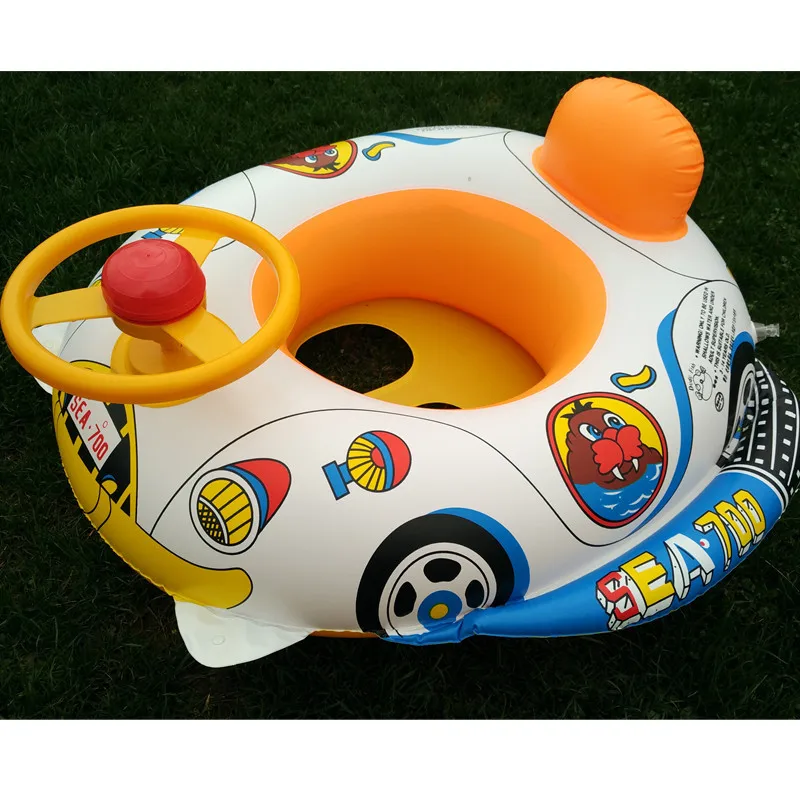 Детское кольцо для плавания надувное с мультяшным рисунком|Бассейн| |