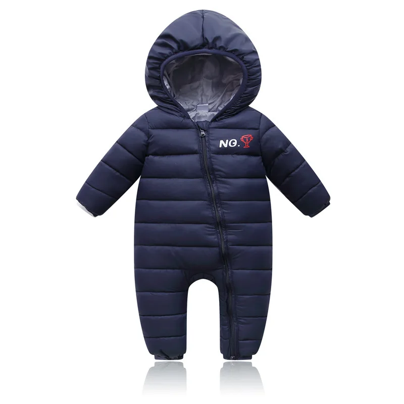 

2019 New Style Winter Childrenswear Infants Small CHILDREN'S down Cotton Climbing Clothes One Piece Korean-style Men And Women B