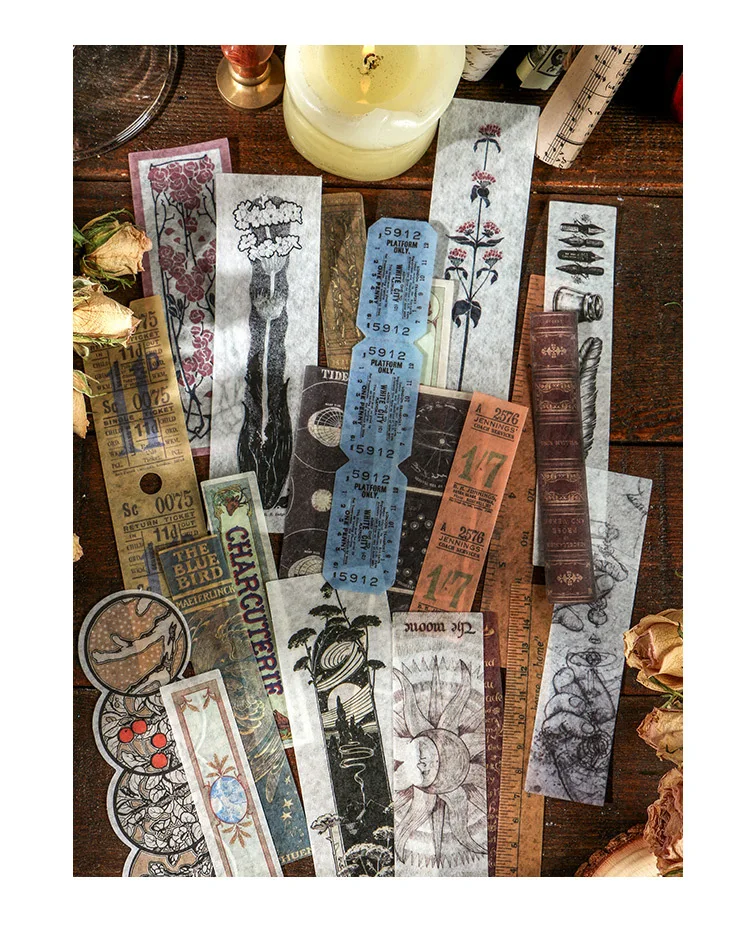 Lote Kawaii Papelaria Adesivos Retro Arte Bill Faça Você Mesmo Artesanato Scrapbooking Álbum Diário Lixo Feliz Planejador 20 Set - 15 20 set lote kawaii papelaria adesivos retro
