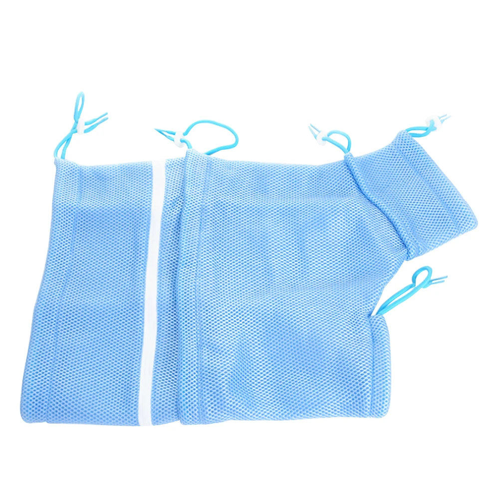Bath bag Double Thicken Pet Cat Shower Bag Detachable Bath Bag Cat Anti Scratch Fixed Paw Washing Bags Pet Supplies N13 - Цвет: blue