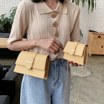 

Fashion Mini Women Bags 2020 New PU Leather Female Tote Handbags Luxury Shoulder Bags Women's Big Small Chain Crossbody Bag