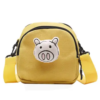 

Women Shoulder Bag Pure Color Casual Tote Outdoor Bag Canvas Handbag Zipper Simple Wild Personality Casual Cute
