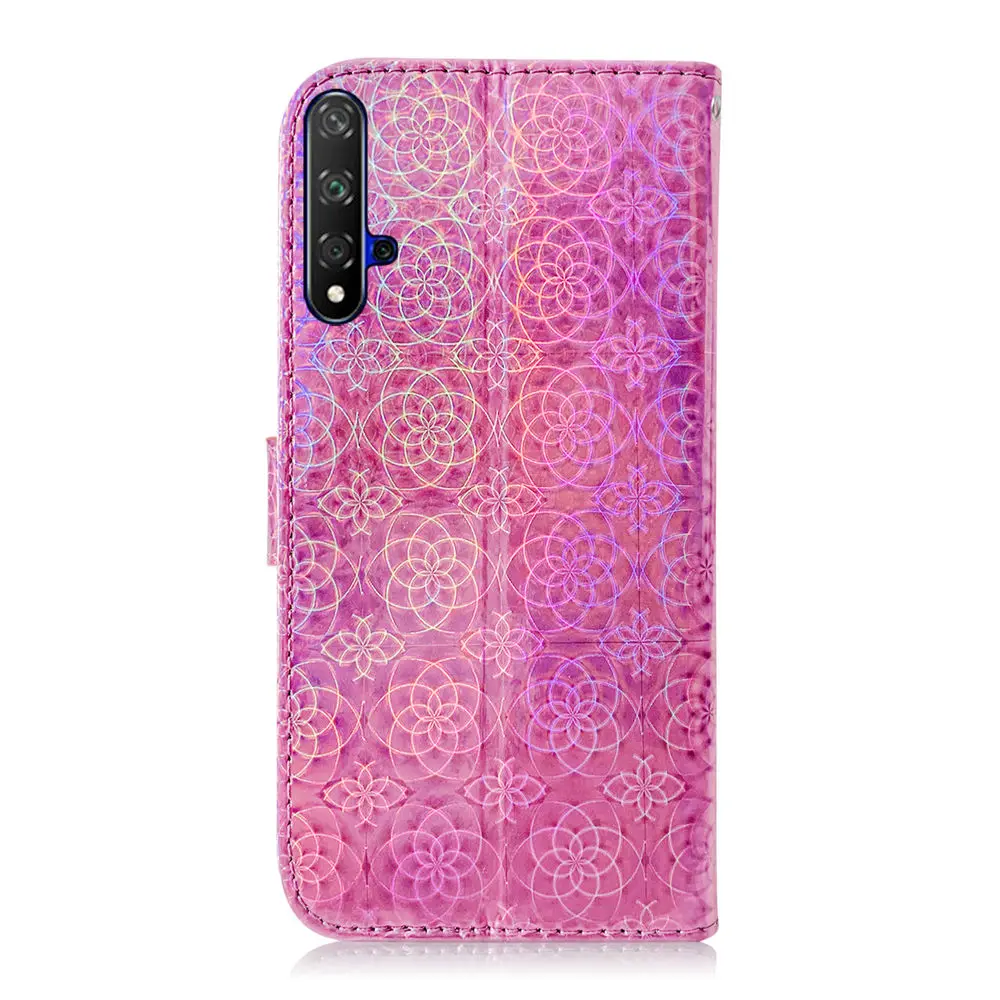 Блестящая Обложка для huawei Nova 5T YAL-L21 YAL-L71A YAL-L61A слот для карт памяти Sallet чехол для телефона Coque для huawei Nova5T YAL L21 L71A чехол