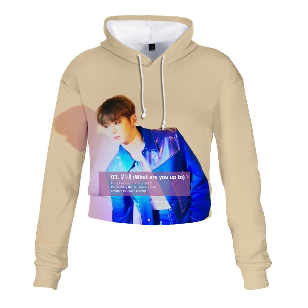 Frdun новые WANNA ONE Kang Daniel Kpop корейские аксессуары крутые женские пуловеры пупка