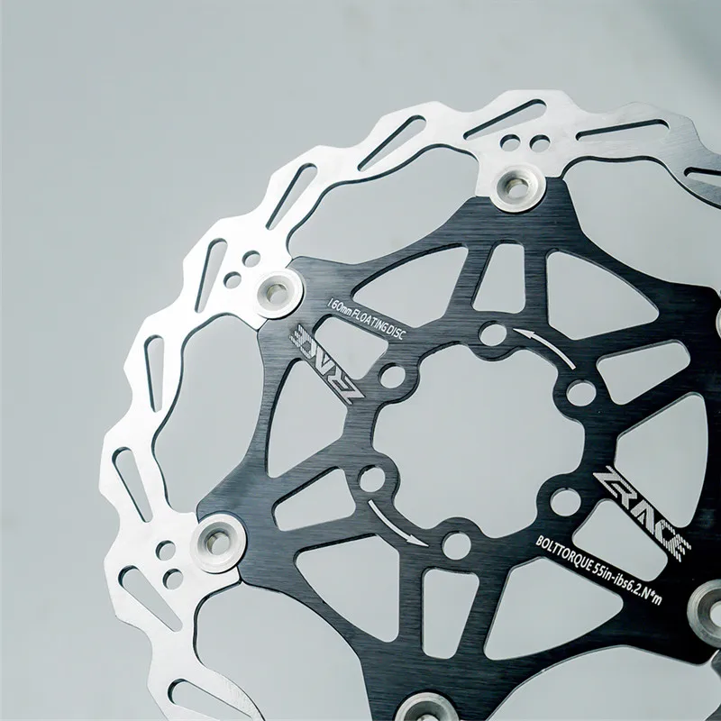 Zracing 160/180 мм велосипедный плавающий тормозной диск MTB DH тормозной плавающий диск тормозные роторы колодки велосипедные части сильный отвод тепла