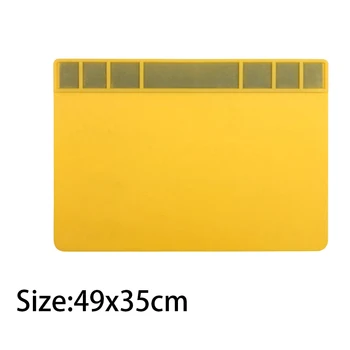 

Magnetic Heat Insulation Silicone Pad BGA Soldering Repair Station Maintenance Platform with Screw Mat Section Tools