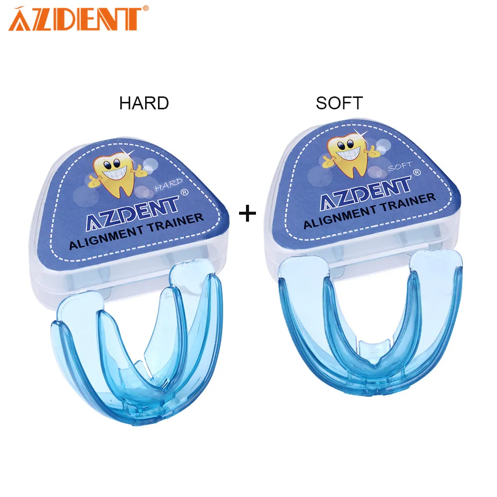 

AZDENT 1 set Orthodontic Braces Dental Braces Dental Appliance Trainer Alignment Braces Mouthpiece for Teeth Straight Teeth Care