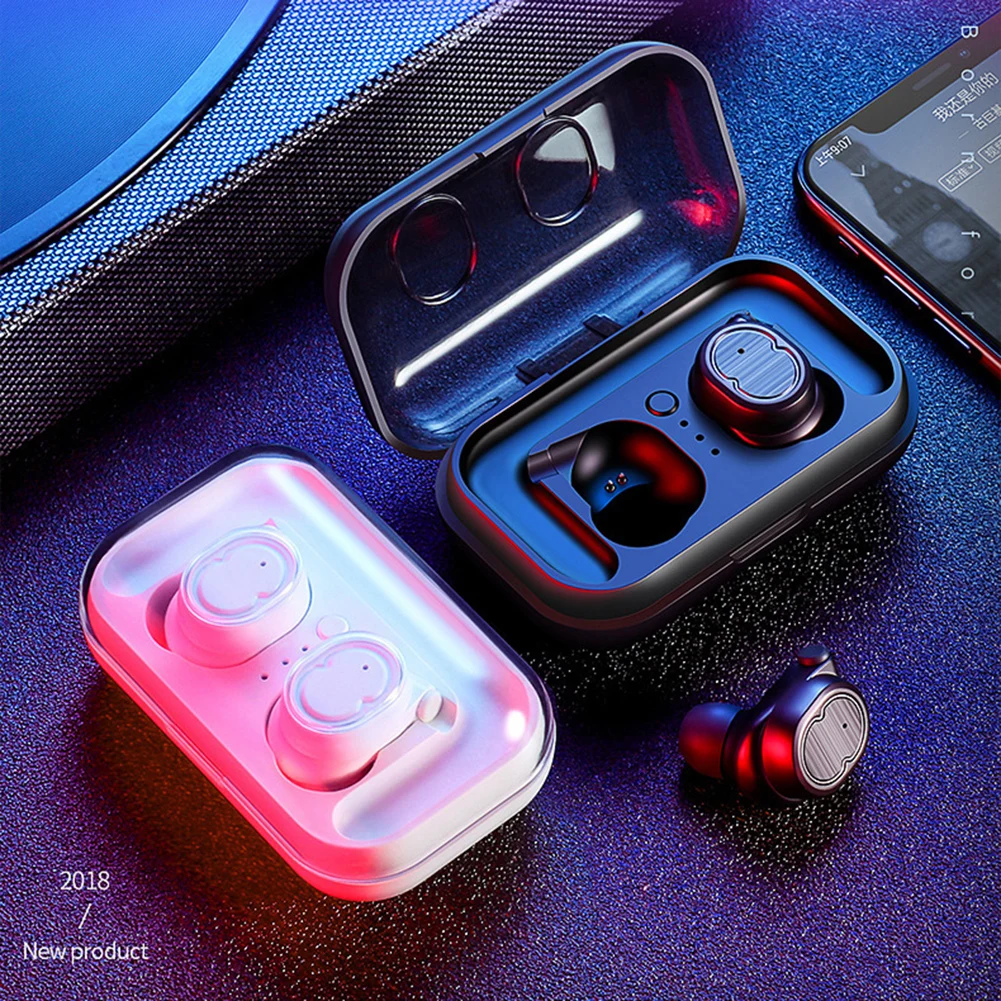Sports Touch Sontrol Bluetooth 5.0 Wireless Earphones Running In-ear Headset