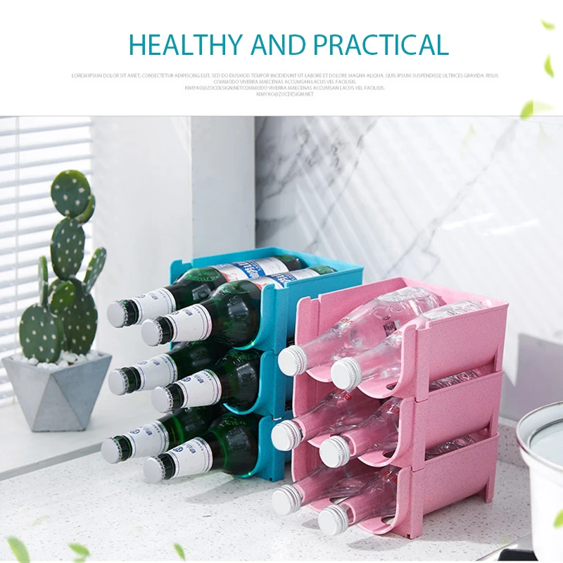 

Simple Practical Home Tool Storage Rack Stackable Drinks Storage Rack Shelf Home Tool Save Space Simple Life Storage Rack