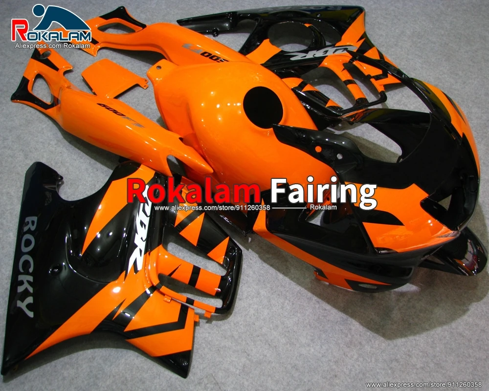 

Комплекты обтекателей для Honda CBR600 F3 1997 CBR 600 1998 CBR 600 F 3 97 98 Cowling Autorbike Black оранжевые Обтекатели (литье под давлением)
