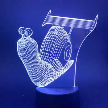 

Led Night Light Animal Snails Night Light for Kids Room Animal Lamp for Children Novetly Gift Nightlights decorative 3D Lamp