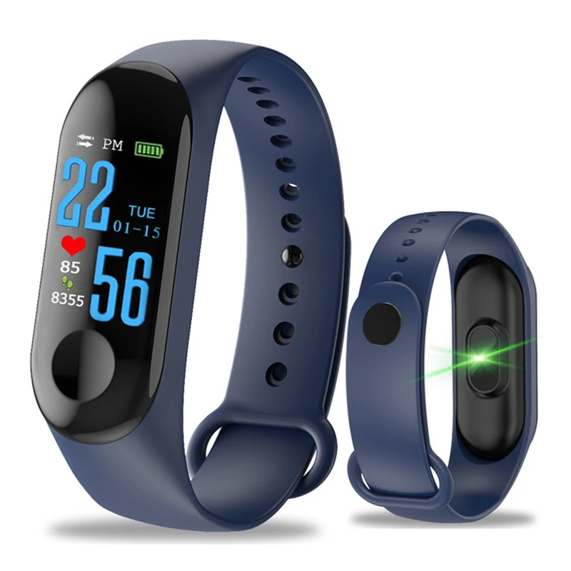 M3 Smart Watch 2020 New Smart Call Bracelet Colorful Screen Tracker Blood Pressure Heart Rate Magnetic Charge Smart Watch