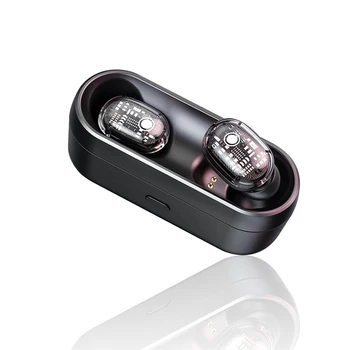 

M13 TWS Wireless Bluetooth Headset 5.0 Sports Binaural Mini Transparent In-Ear with Charging Compartment