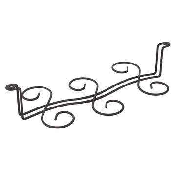 

8 Wine Glass Rack Holder Under Cabinet Stemware Holder Hanger Storage Bar Shelf
