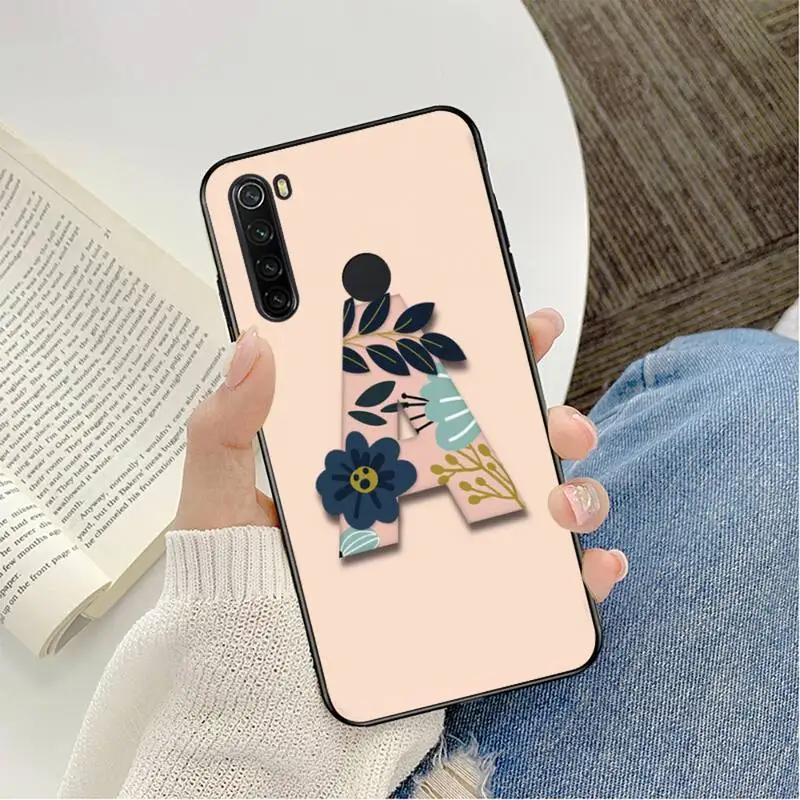 YNDFCNB Fashion Letter Custom Soft Phone Case For Redmi note 8Pro 8T 6Pro 6A 9 Redmi 8 7 7A note 5 5A note 7 case