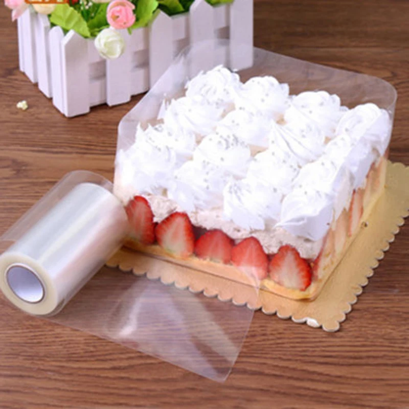 

High Quality Transparent Clear Cake Collar Surround Wrapping Kitchen Mousse Cake Chocolate Candy For Baking Supplies molds stand