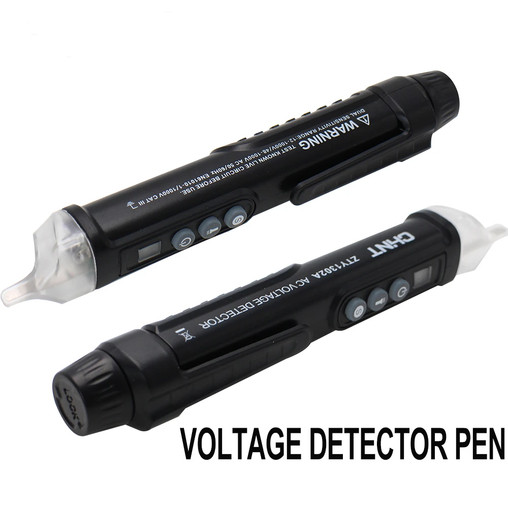 

Digital Voltage Detector PenHand Tools 12v-1000v Sensor Non-Contact Tester PenPower Outlet Voltage Detector