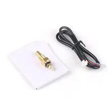 ABS Датчик температуры воды Высокоскоростной шаговый двигатель указатель lcd двойной 52 мм