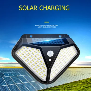 

Waterproof Solar LED Sensor Wall Light Multi-functional Practical Durable Garden Yard Path Security Lighting Lamp