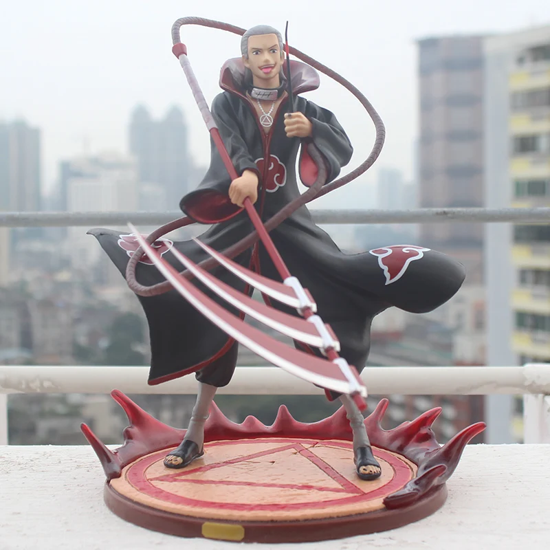 Аниме Akatsuki Hidan экшн-фигурка ПВХ Коллекционная модель игрушки для мальчиков 26 см |