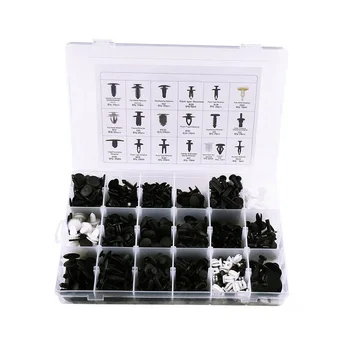 

Push pins Rivets Bumper Plastic Assorted Replacement 435Pcs Car Body Trim