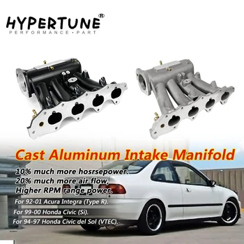 

Hypertune - For b16a b16b b18a Aluminum Cast Intake Manifold Upgrade Bolt On For 99-00 Honda Civic 92-01 Acura Integra IM42
