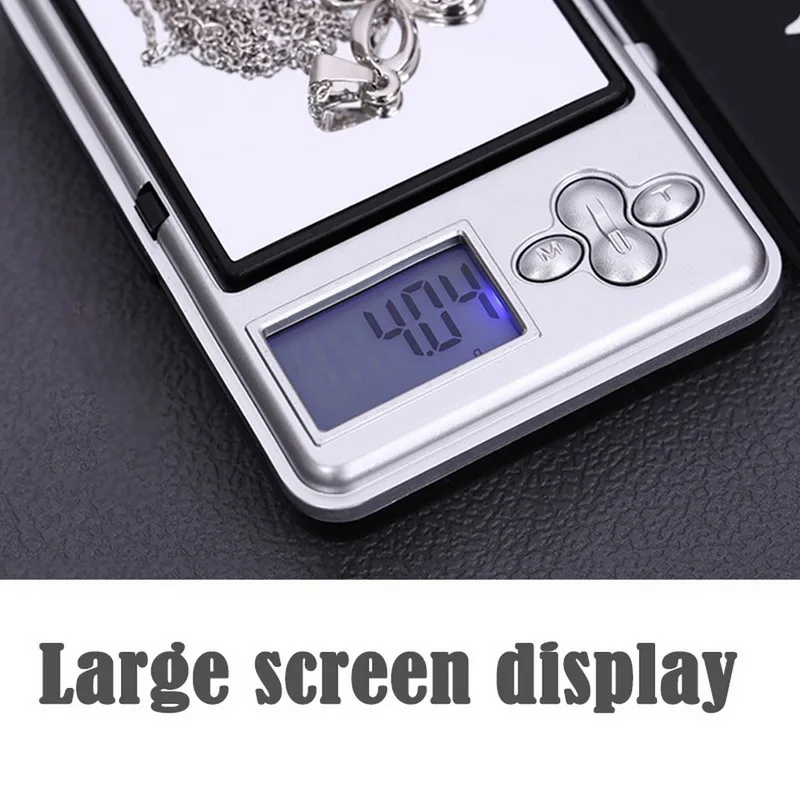 High precision 0.01g Digital kitchen Scale Jewelry Gold Balance Weight Gram LCD Pocket weighting Electronic Scales