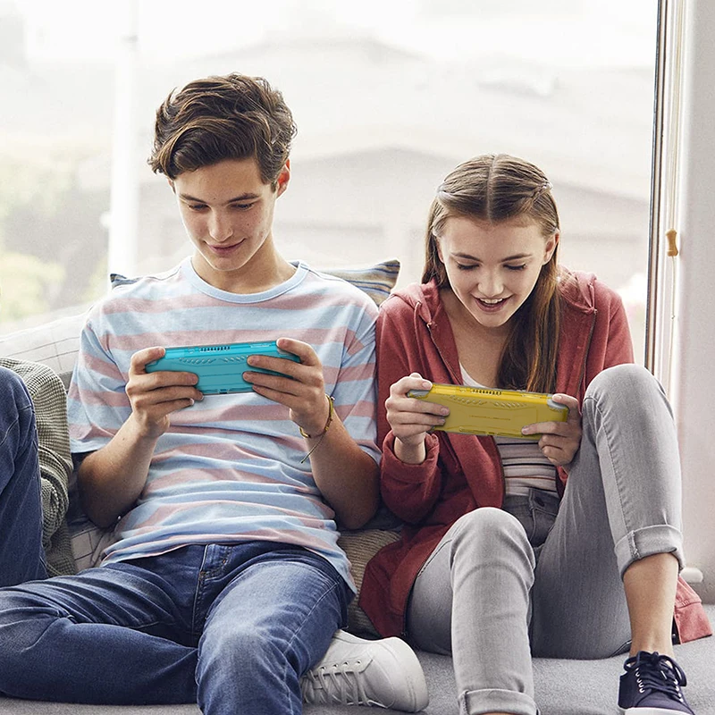 Защитный чехол для NS Lite мягкий прозрачный из ТПУ Nintendo Switch консоль анти осенняя