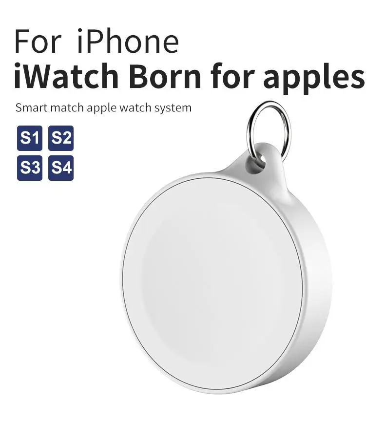 Внешний аккумулятор для Apple Watch 1 2 3 4 Беспроводное зарядное устройство power Bank