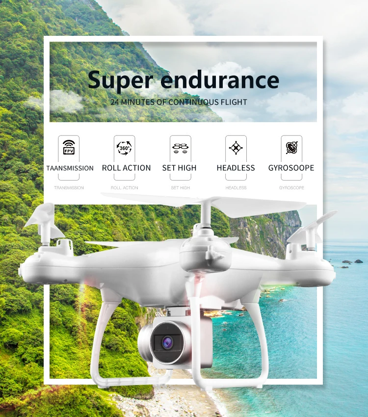 

2020 HJMAX RC Quadcopter Training Wi-Fi Supper Endurance Drone HD Camera FPV RC Helicopter Free Shipping Helicopter Toy