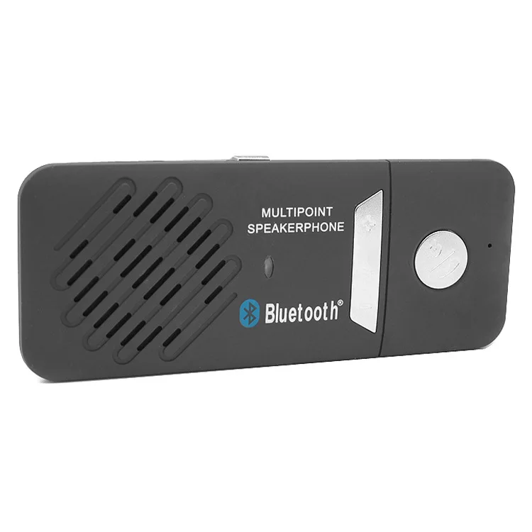Портативный солнцезащитный козырек автомобильный Bluetooth Солнцезащитный козырек автомобильный Bluetooth hands-free Телефон воспроизведение музыки телефон циферблат Bluetooth управление одной остановкой