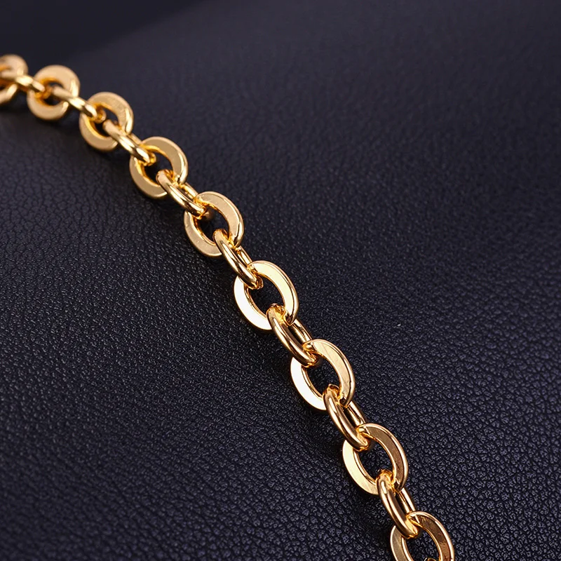 BAMADER Chain Straps High-end Woman Bag Metal Chain Fashion Bags Accessory DIY Bag Strap Replacement Luxury Brand Chain Straps
