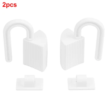 

2pcs Children Plastic Kids Accessories Door Stopper Useful Baby Safety Finger Pinch Guard Easy Install Hinge Hanging White