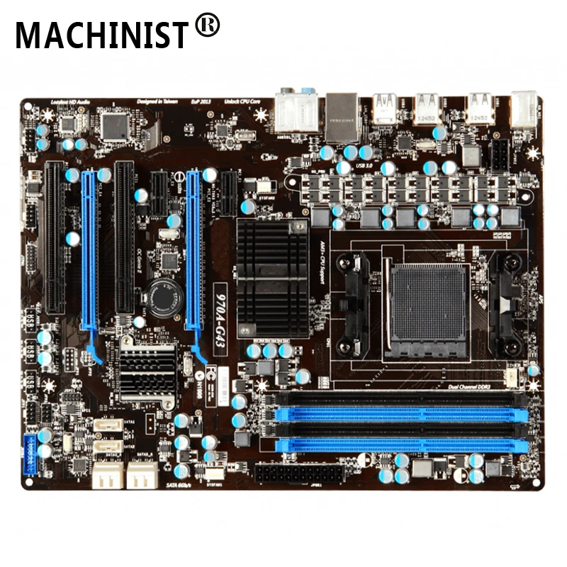 

For MSI 970A-G43 Desktop motherboard MB AMD 970 Socket AM3/AM3+ ATX DDR3 32GB SATA3.0 USB3.0 100% fully Tested Free shipping