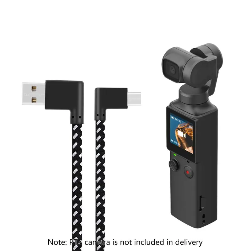 

Nylon Woven Charging Line Sturdy Fast Charge Data Cable for FIMI PALM Sports Camera Accessories