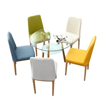 

Dining table chair sleek minimalist leisure net red stool backrest restaurant creative Nordic dining chair home