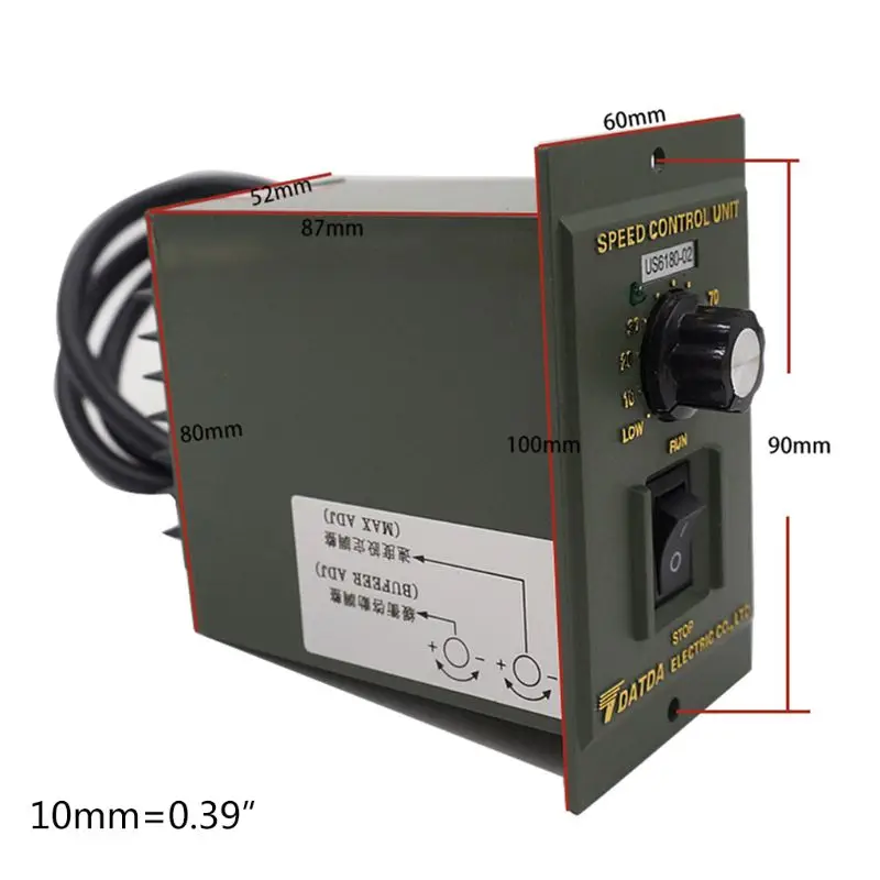 400W AC 220V 50/60HZ мотор Spee50/60 HZ мотор Скорость контроллер определить регулятор
