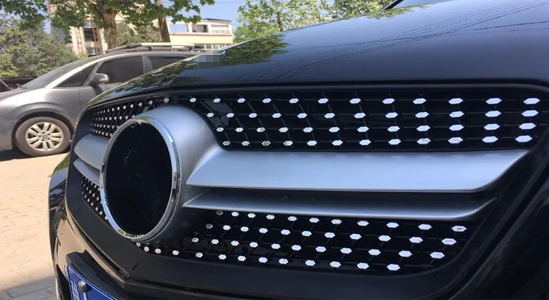 Алмазная решетка класса E для Mercedes Benz W212 Sedan Хромированная передняя гоночная решетка 2010-2013 E200 E260 E300 E350 E400